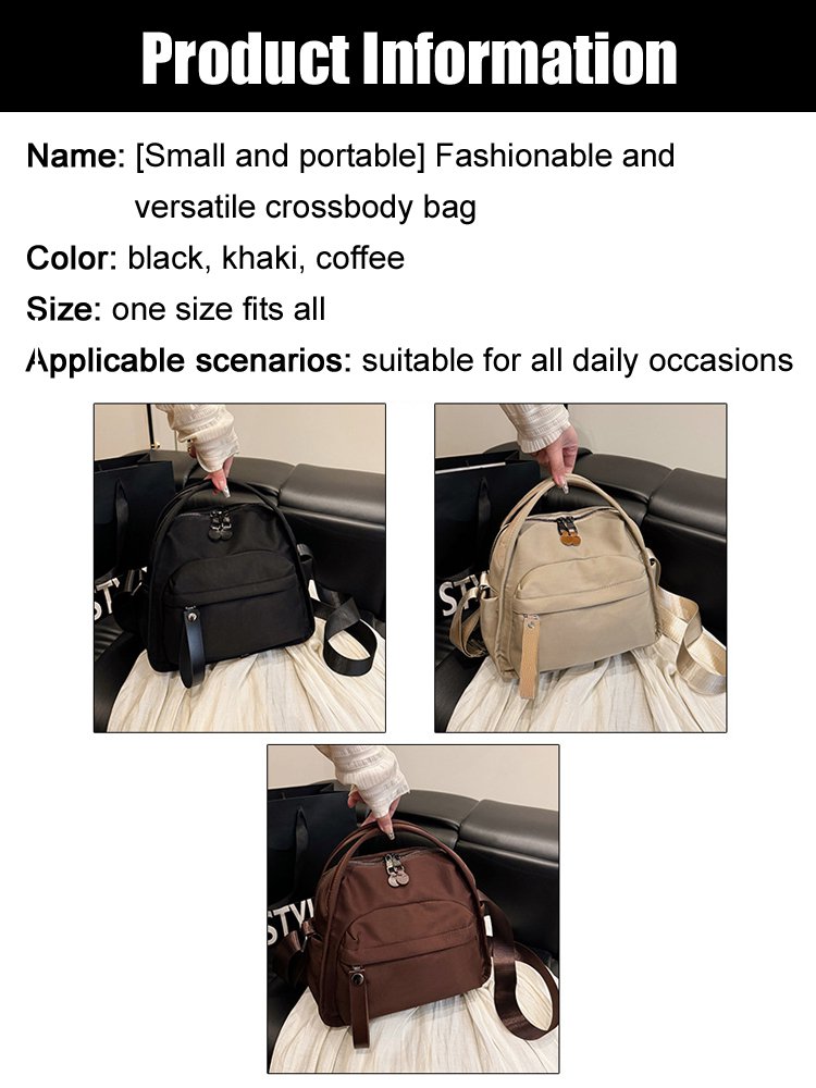 [Small and Capable] Fashionable and Versatile Crossbody Bag