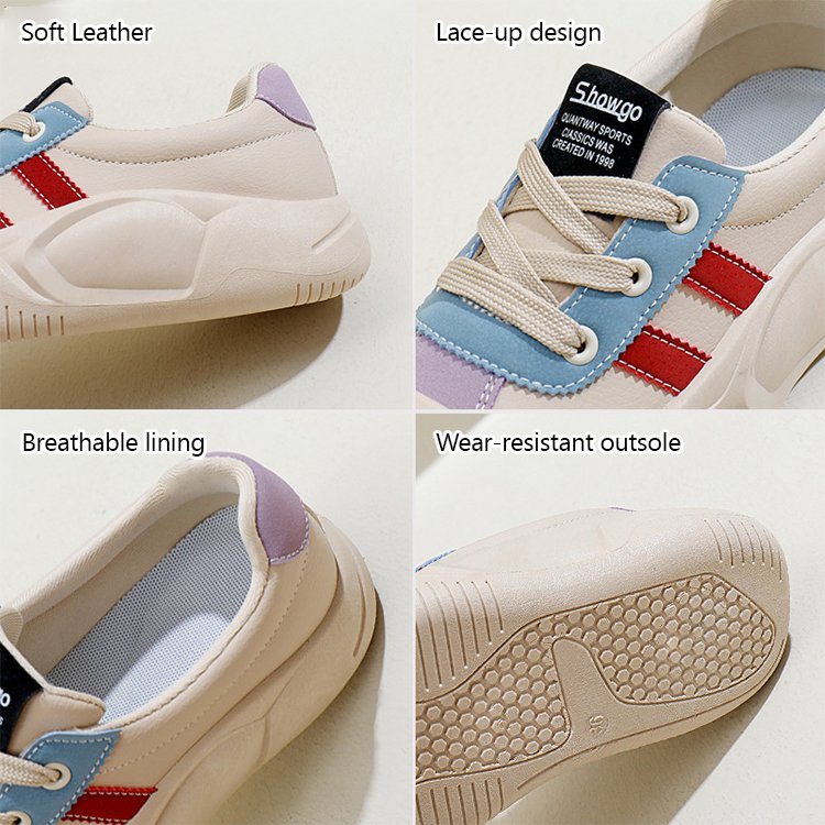 INS breathable casual thick-soled platform shoes