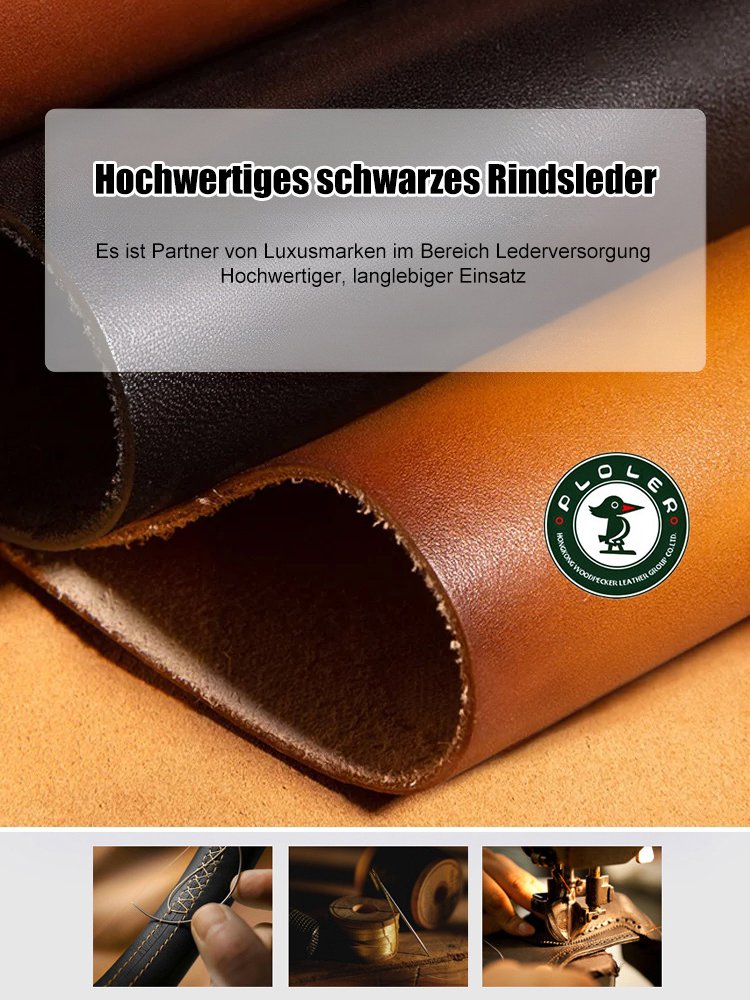 Glänzende Lederschuhe für Männer
