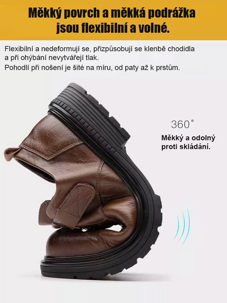 Retro pánské pracovní volnočasové boty