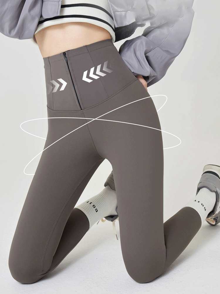 New Zipper Microfleece Barbie Pants