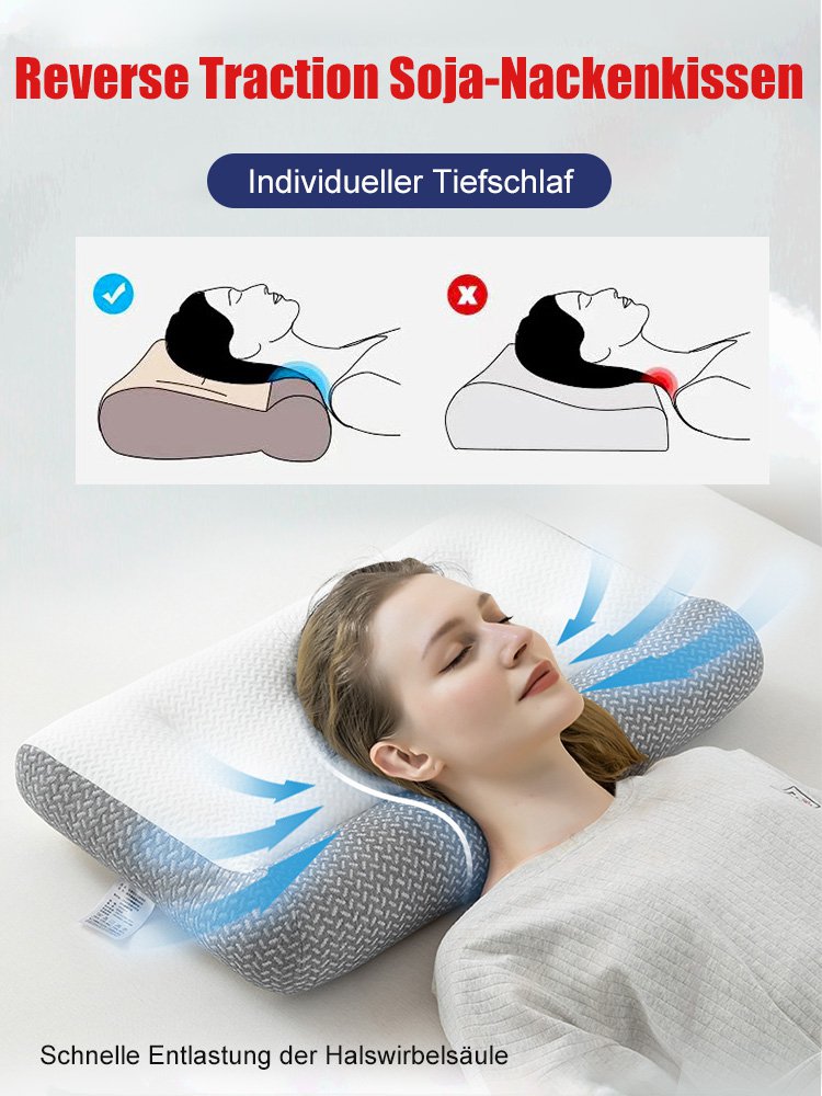 Reverse Traction Soja-Nackenkissen