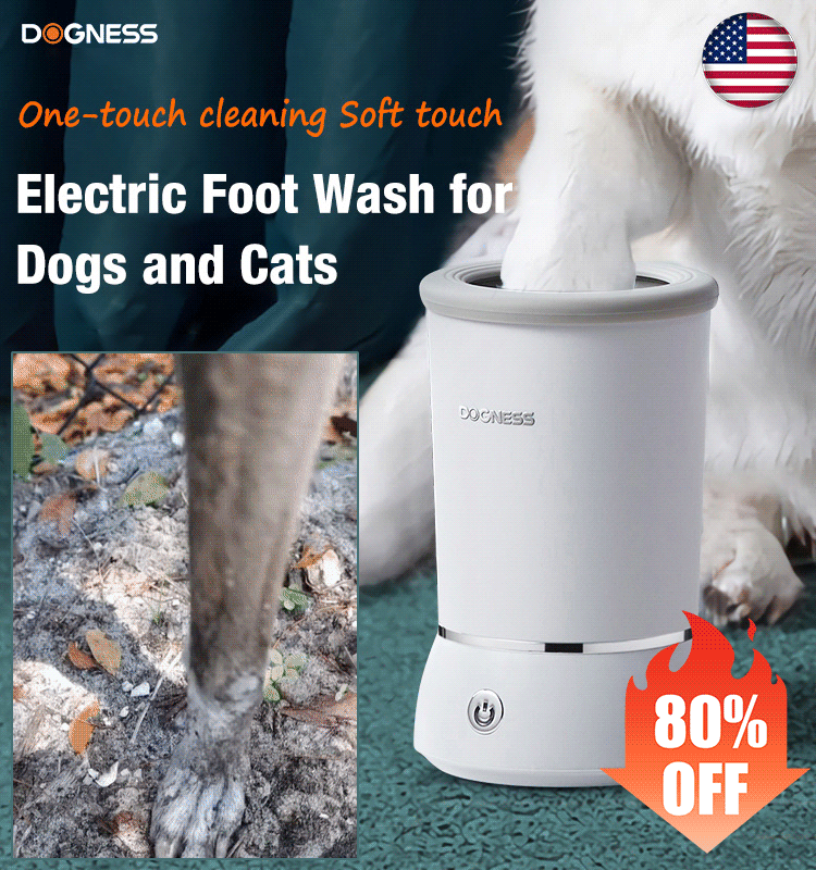 Electric Foot Washer for Cats and Dogs