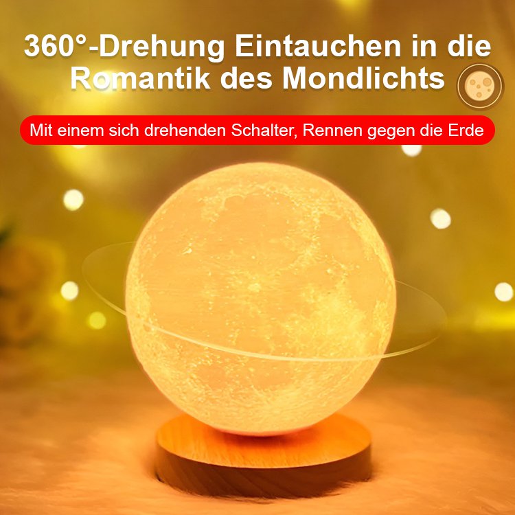 Magnetschwebe-Mondlampe