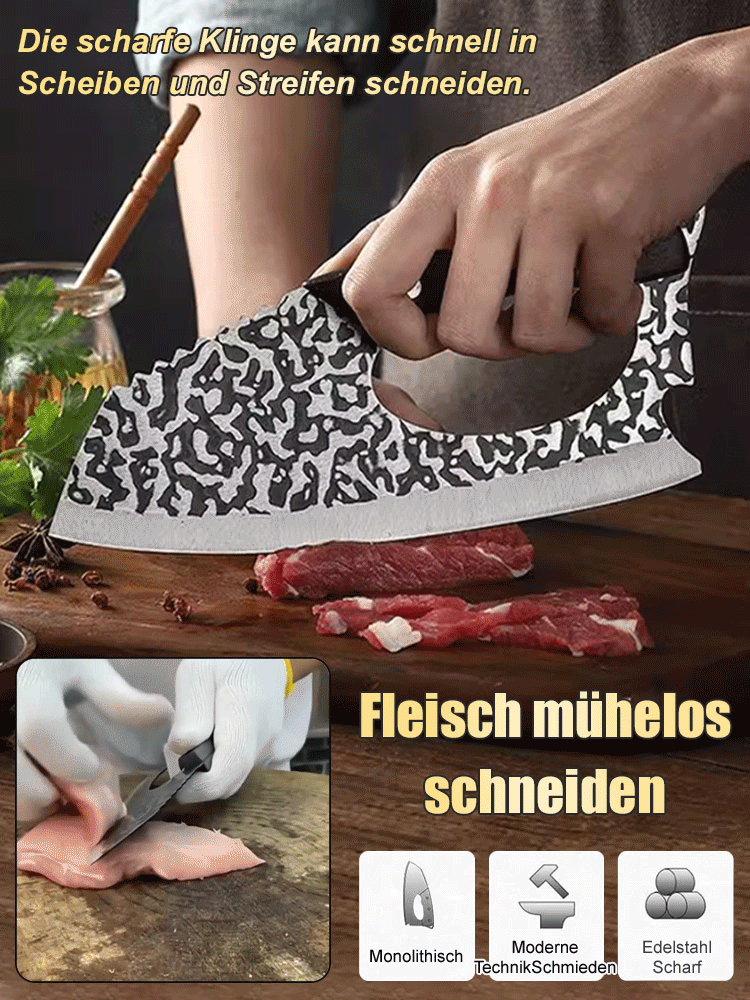 Ergonomisches geschmiedetes Küchenmesser