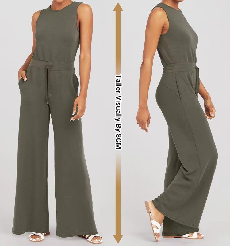 Perfectly light and loose comfortable skinny jumpsuit