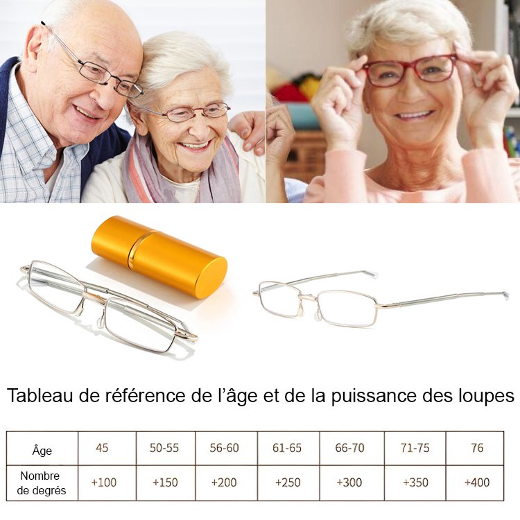 Pliage télescopique léger vieux miroir