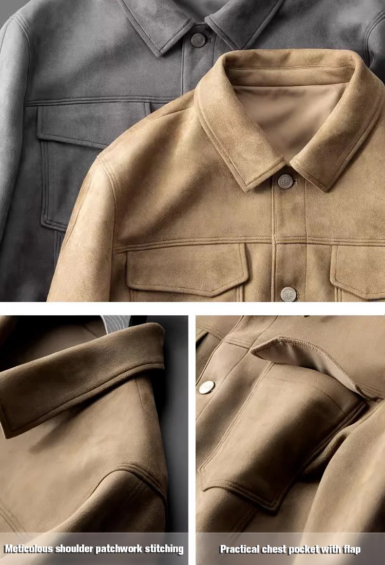 Men's Suede Work Jacket