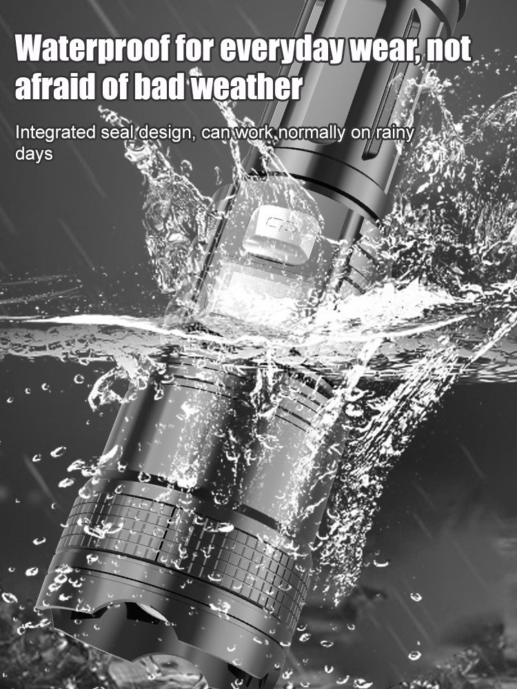 Rechargeable Zoom Flashlight