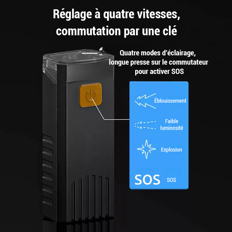 [plus peur du noir] nuit conduite sans fil de la lumière arrière livré