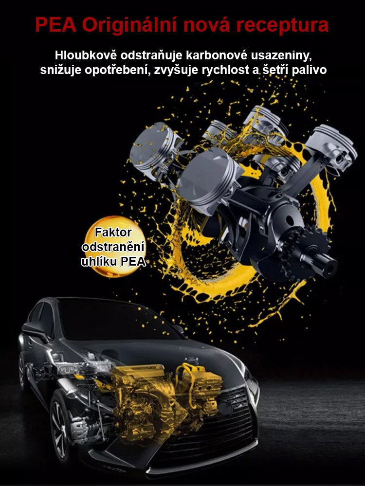 Špičkový výkonný třícestný čistič katalyzátoru