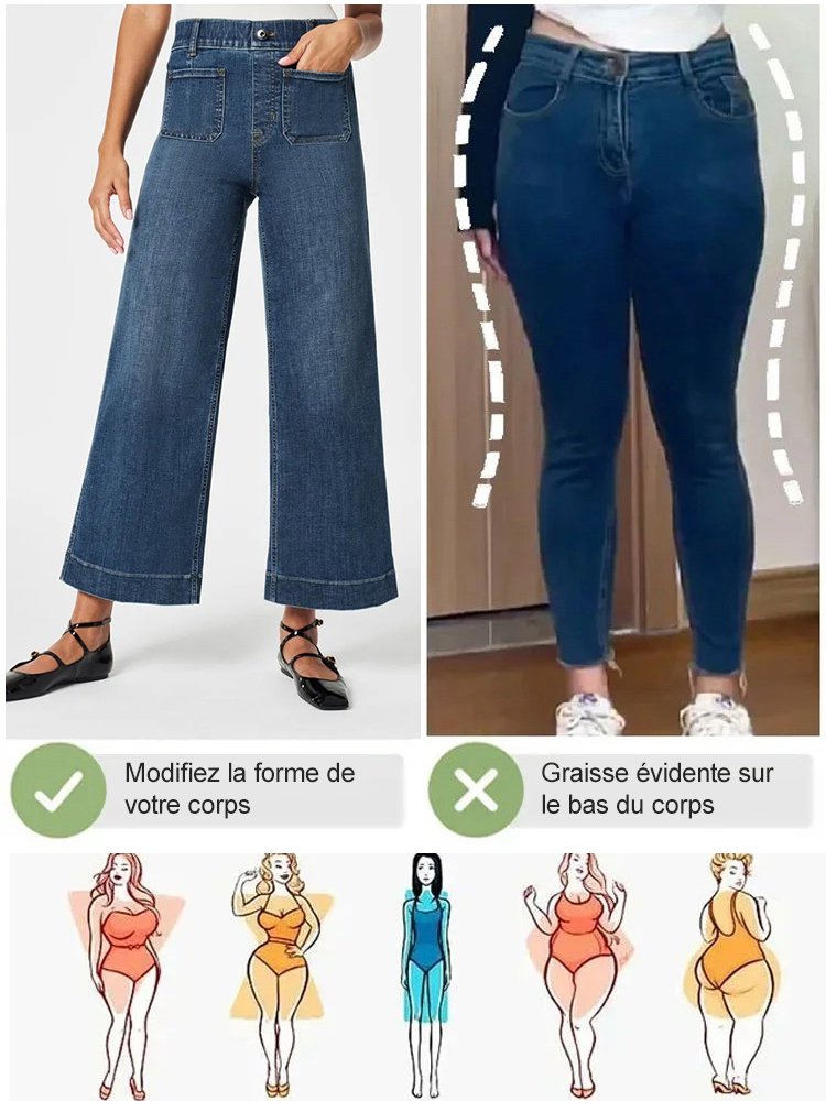 Les pantalons en jean polyvalents pour femmes les plus vendus.