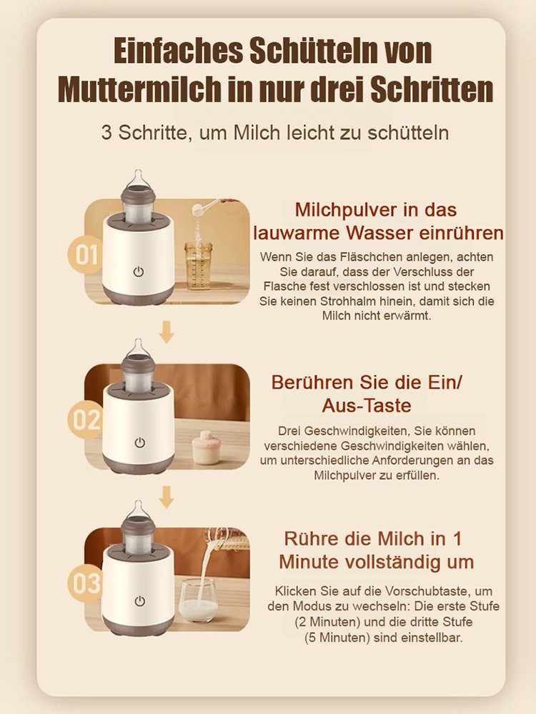 Elektrischer Milchshaker