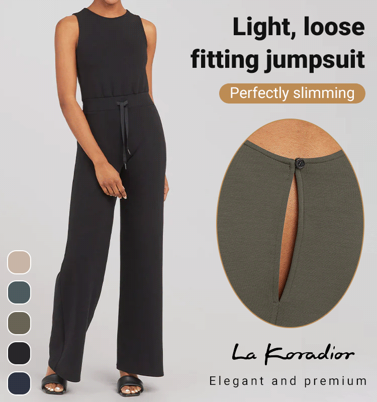 Perfectly light and loose comfortable skinny jumpsuit