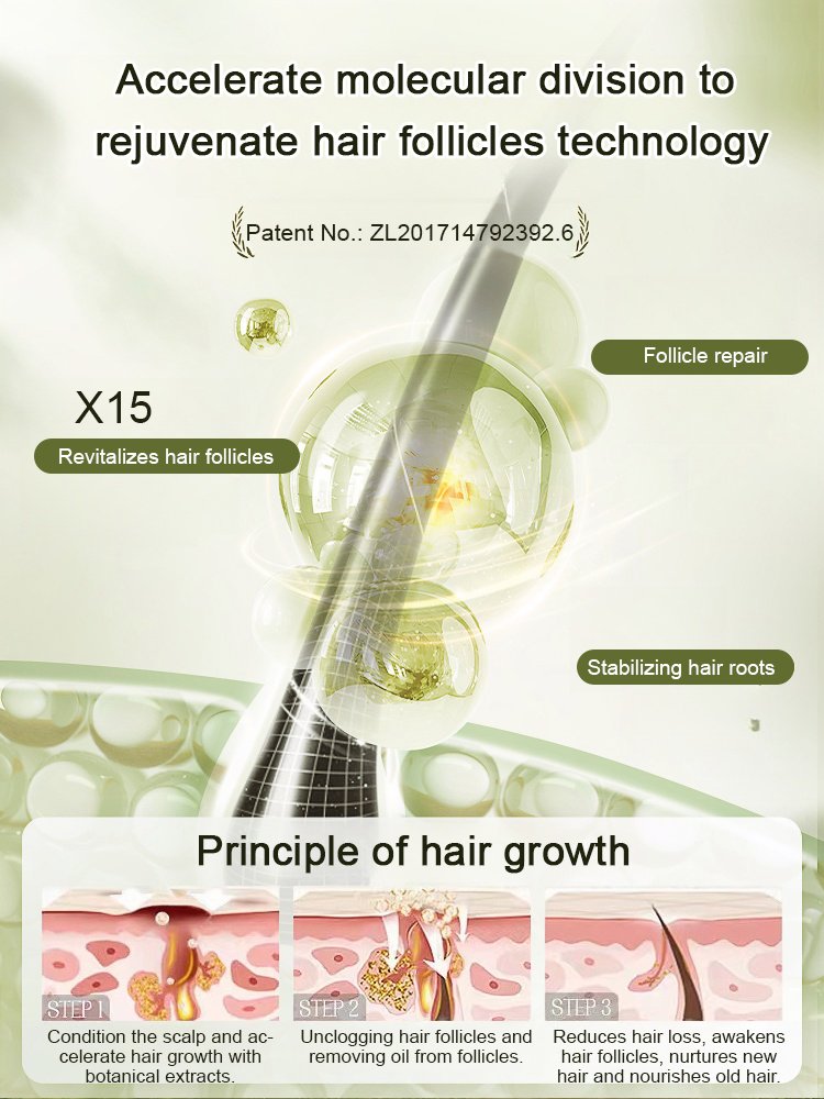 Hot Sale Ginger Plant Extract Anti-Hair Loss Hair Shampoo