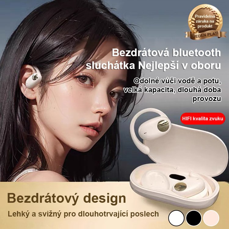 180° otočné otevřené OWS Bluetooth sluchátka