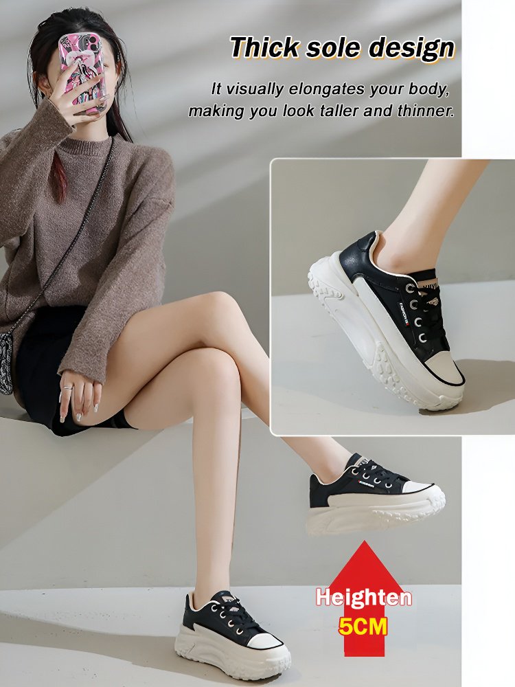 Spring and Autumn Breathable Higher Hundred Casual Shoes