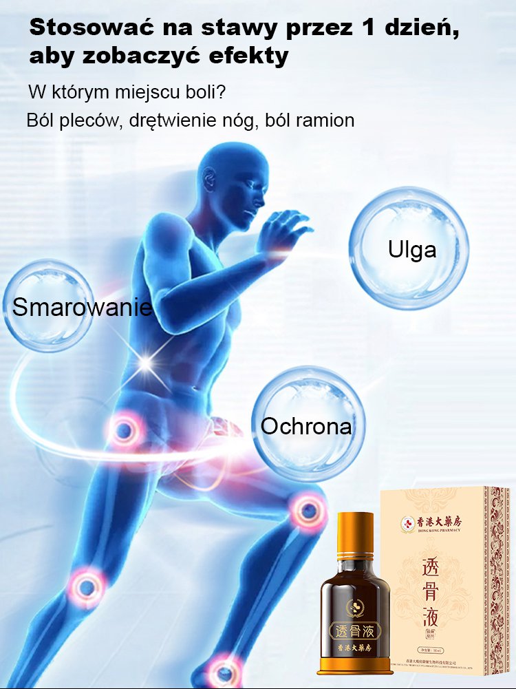 Apteka w Hongkongu przenika do płynu kostnego