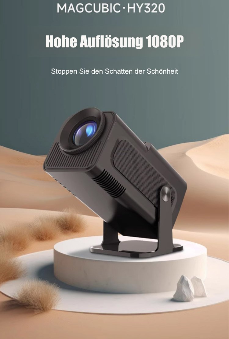 Automatischer Fokus Ultra-HD Schwenkprojektor Vorderansicht