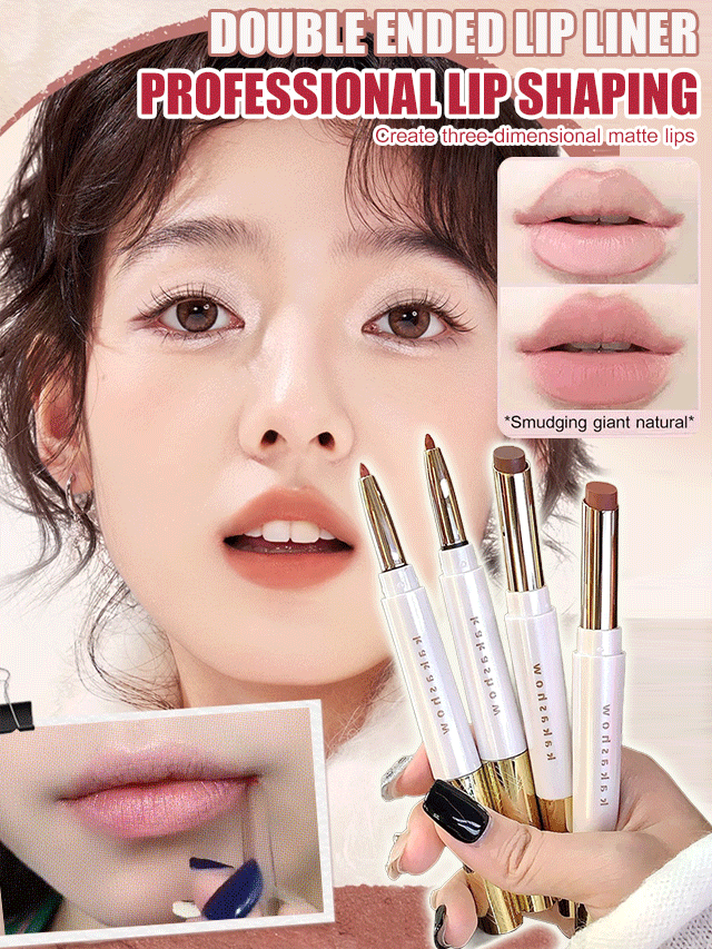 Kakashow soft mist double-head lip liner