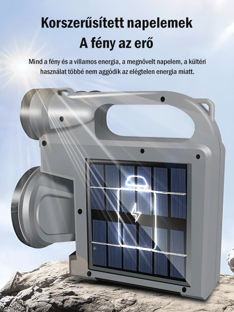 Többfunkciós vészvilágítás szúnyogirtáshoz