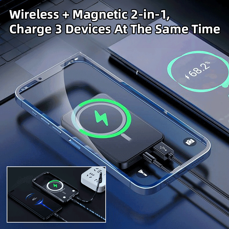 Ultra-Thin  Magnetic Power Bank