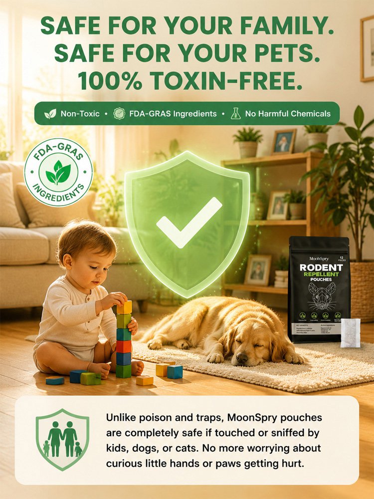 Household Anti-Rodent Chewing Interference Repellent
