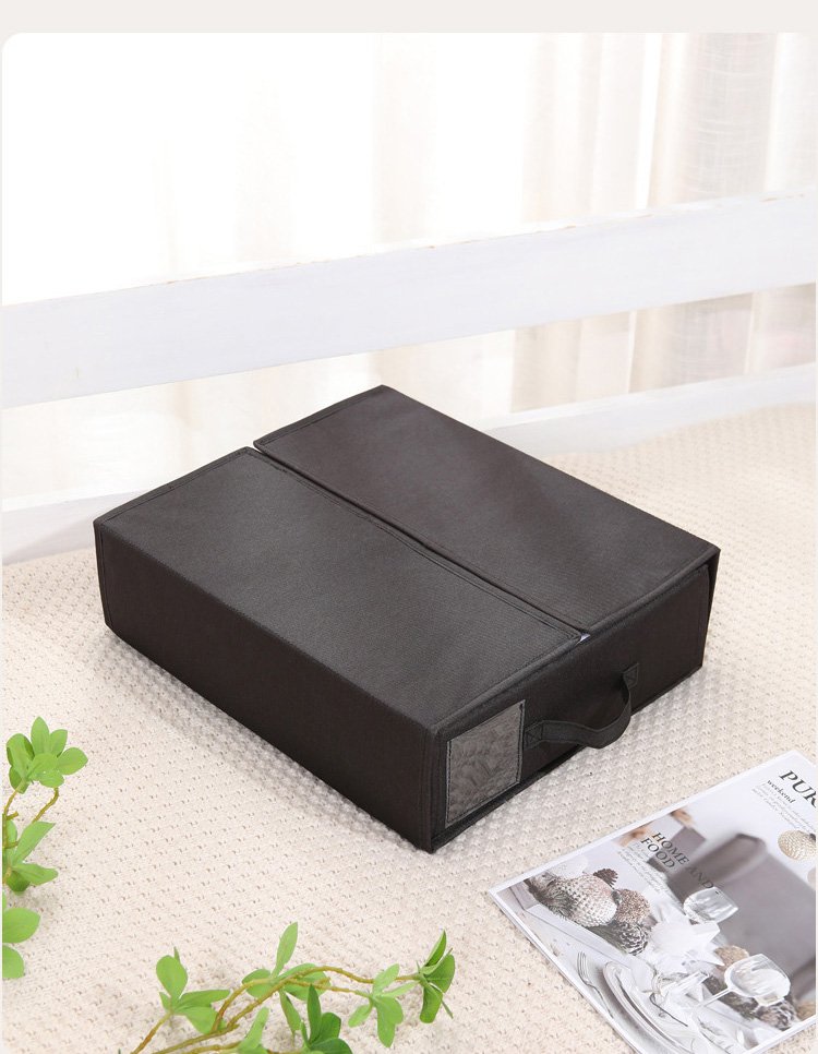 複数個並べて使える布製収納ボックス