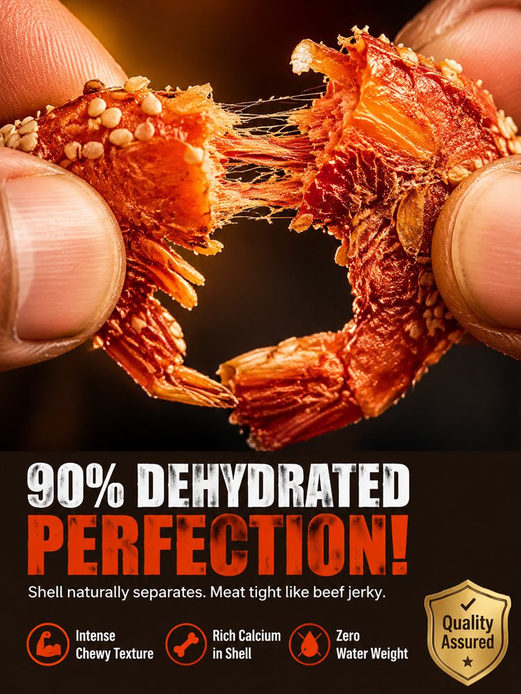 Non-fried Unsalted Ready-to-Eat Roasted Shrimp