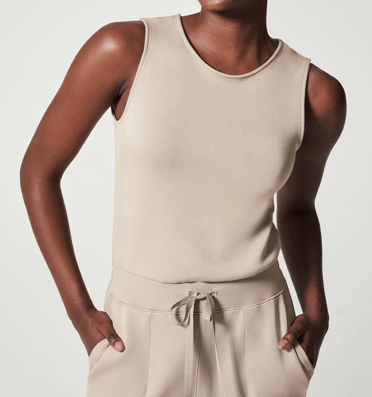 Perfectly light and loose comfortable skinny jumpsuit