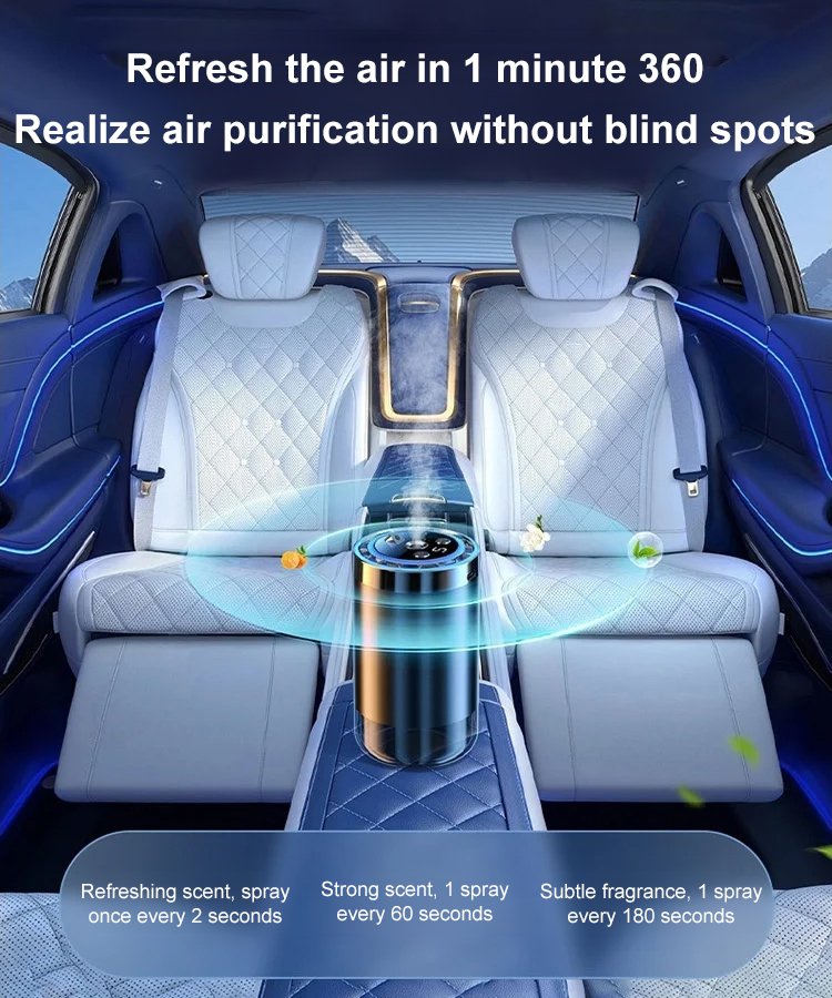 Smart Car Aromatherapy Machine High-End Ornament Romantic Starry Sky Ceiling with Start-Stop Functio