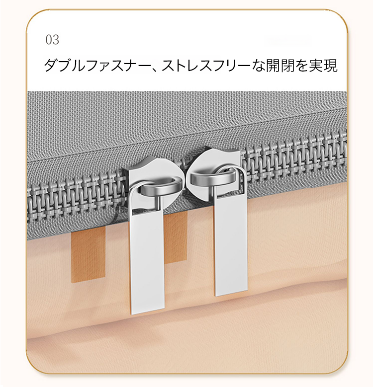 軽量で持ち運びやすい収納ボックス