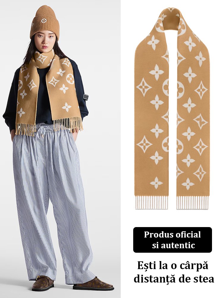 Eșarfă șal cu imprimeu de cașmir