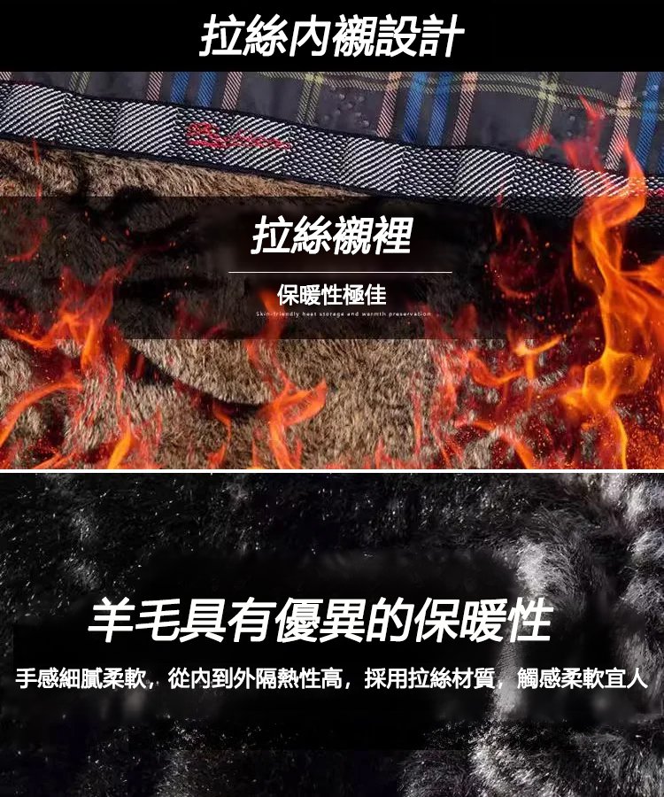 綿羊皮休閒夾克外套