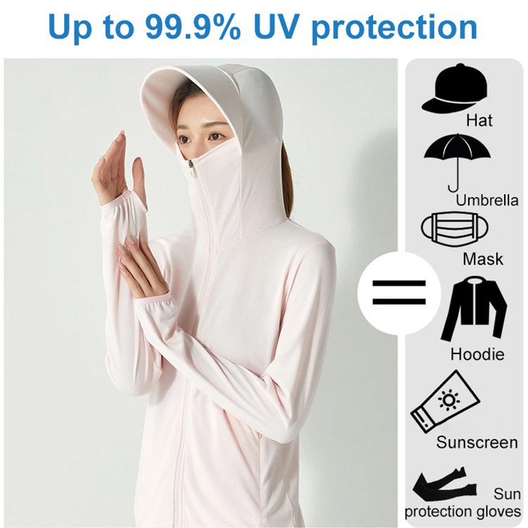 Men's and women's light sun protection clothing