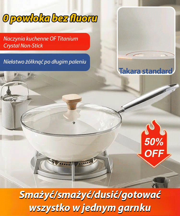 Ceramiczna patelnia nieprzywierająca