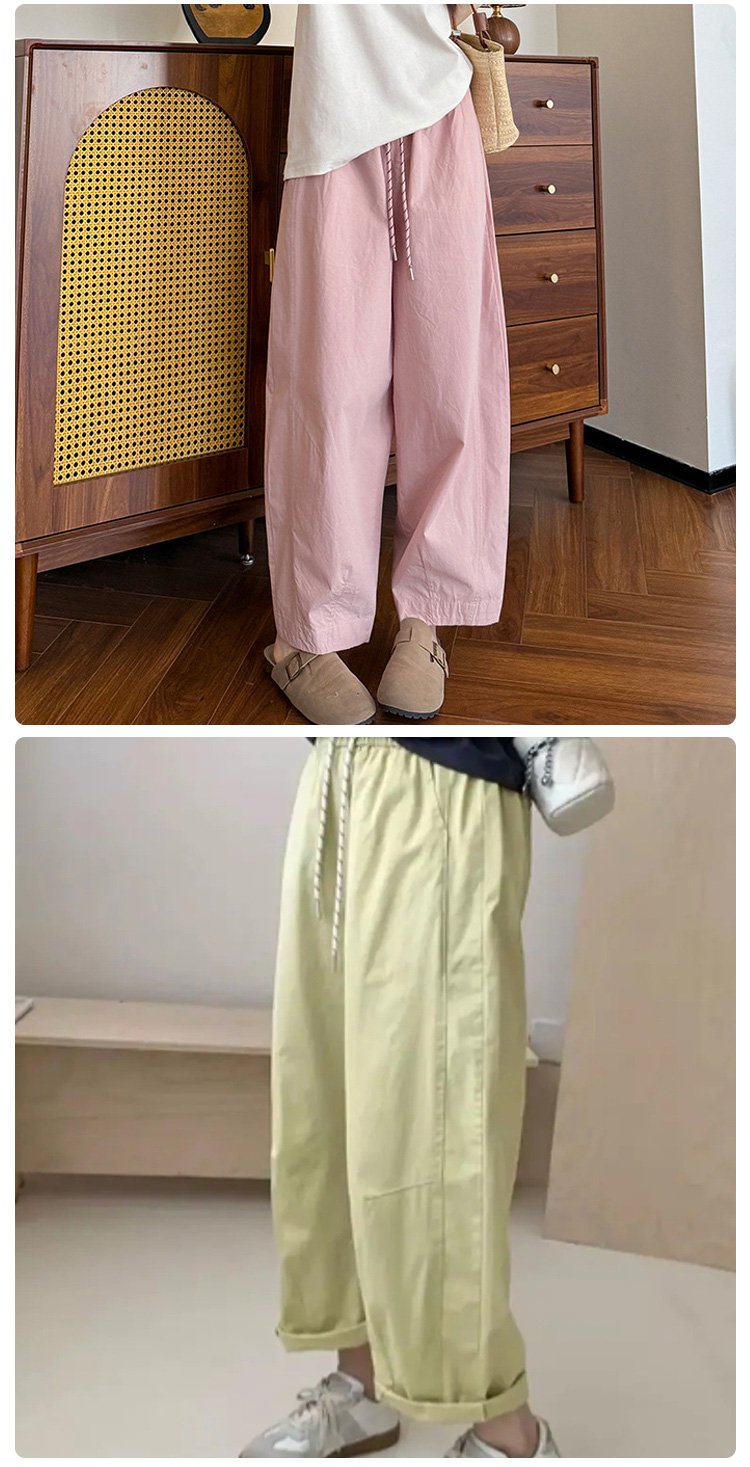 カジュアルにもきれいめにも使えるハイウエストパンツ