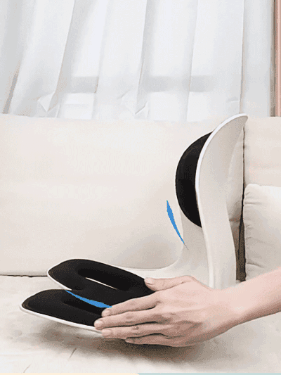 Ergonomic posture correction waist support chair