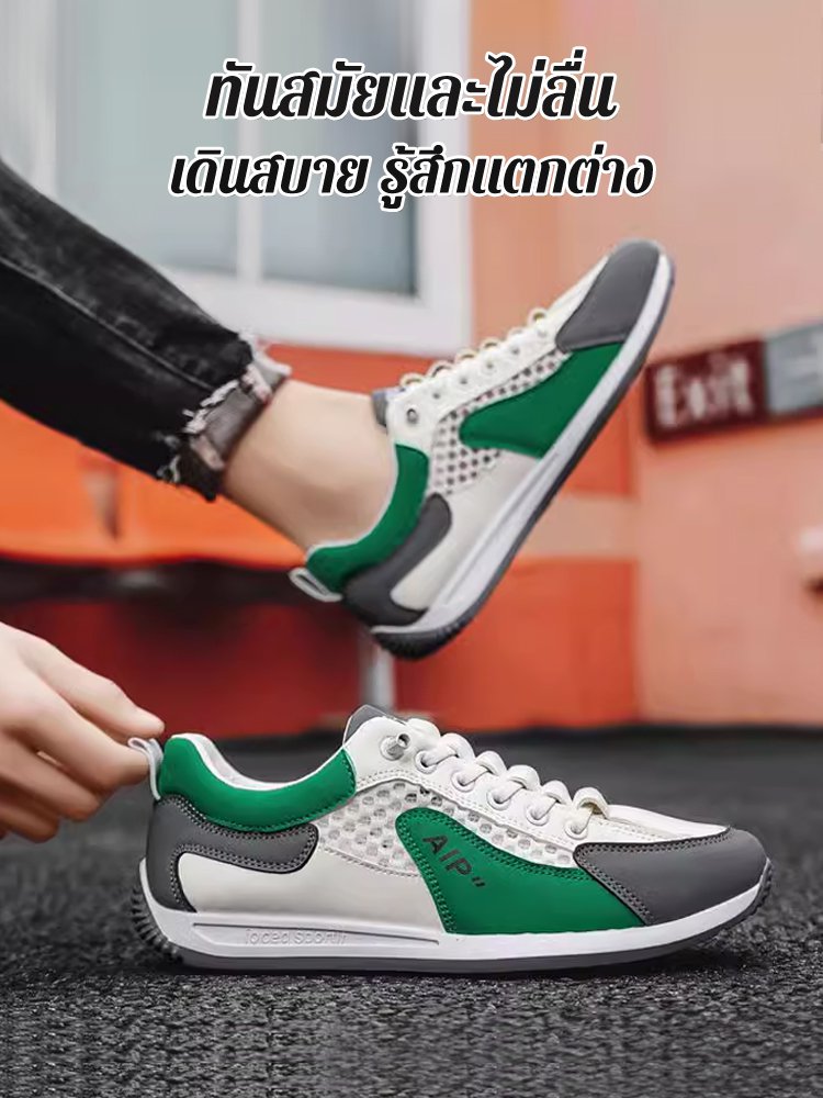 รองเท้าผ้าใบตาข่ายลำลองแฟชั่นสำหรับฤดูร้อน