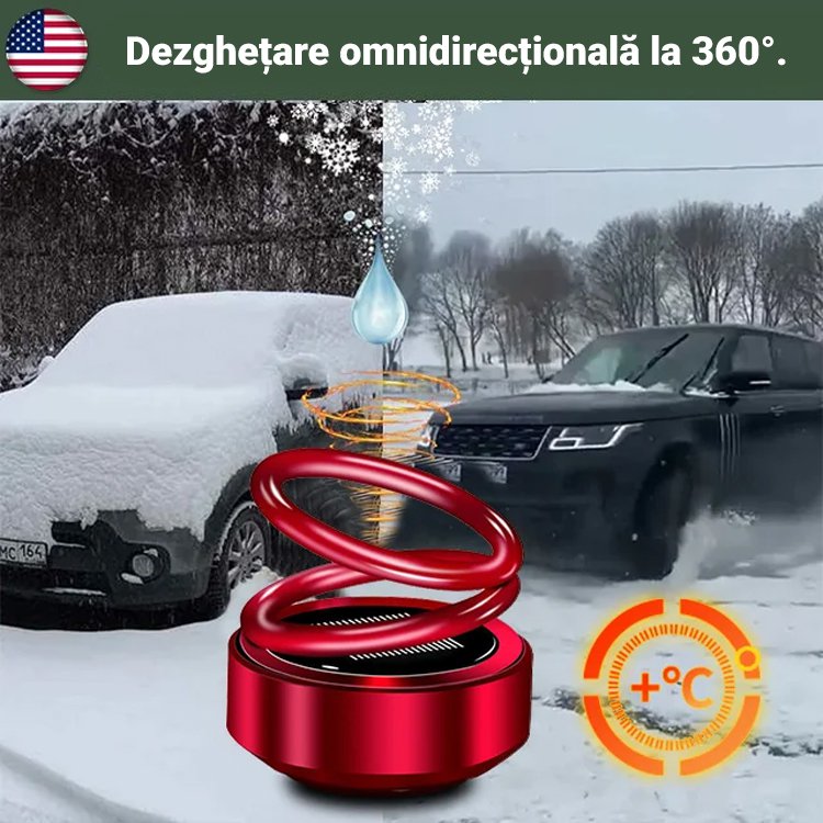 Dezghețătorul dublu cu suspensie pentru mașină