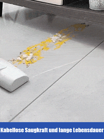 Integrierter kabelloser Handstaubsauger zum Saugen und Wischen