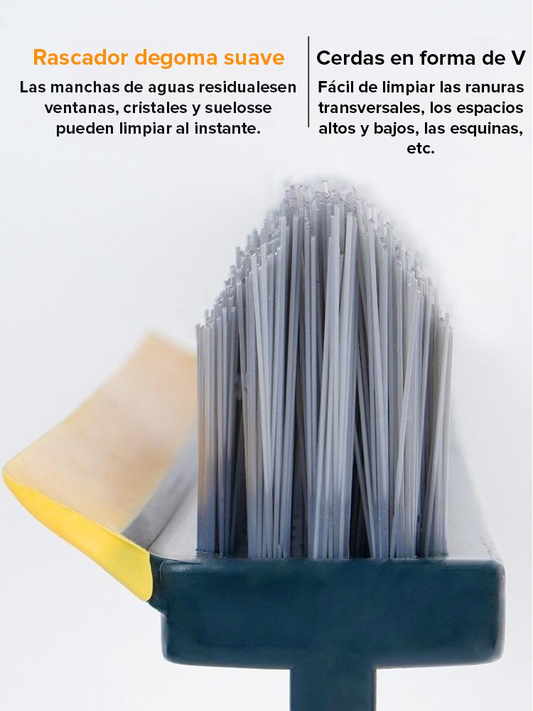 Cepillo limpiador con limpiacristales
