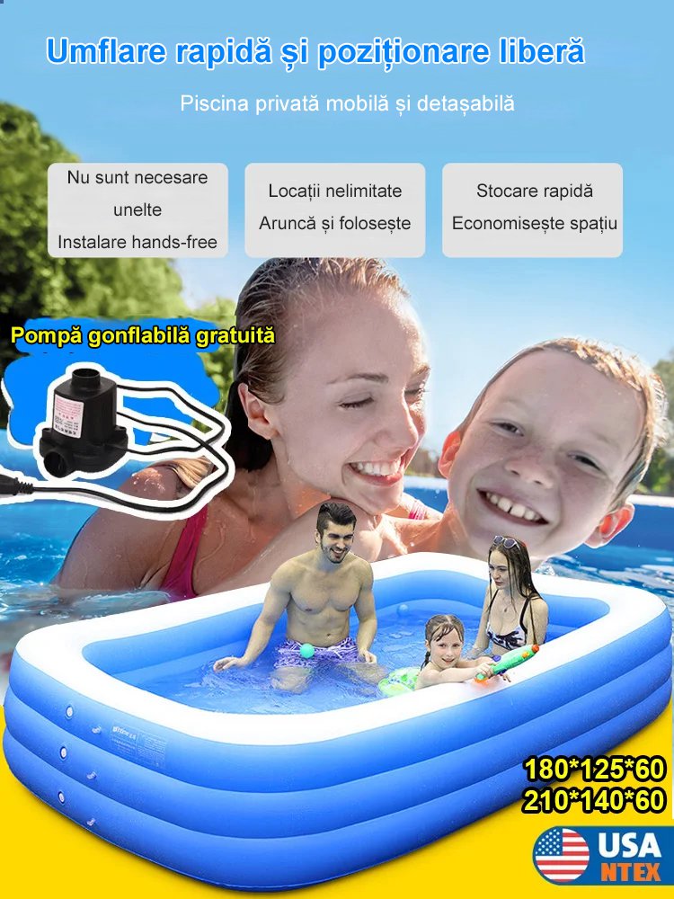 Piscină gonflabilă de uz casnic