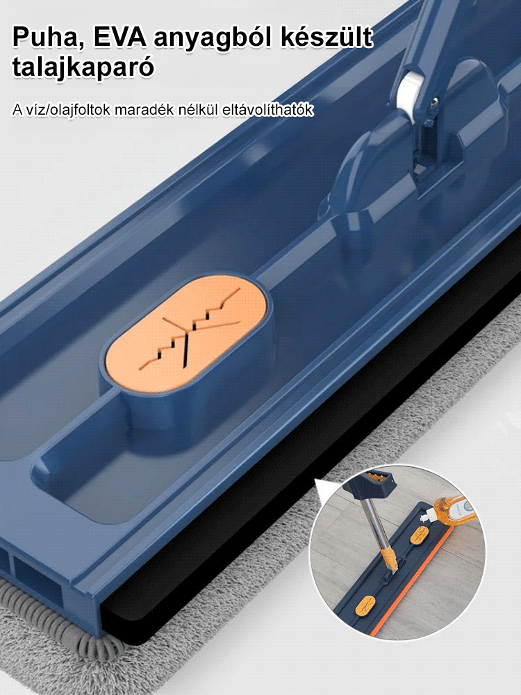 Új nagy lapos felmosó mop