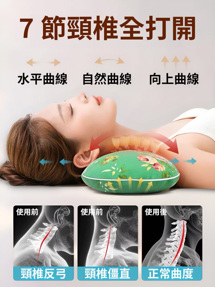 加熱艾草護頸枕