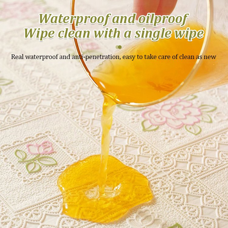 Waterproof, anti-scald, oil-proof and non-washable table mat