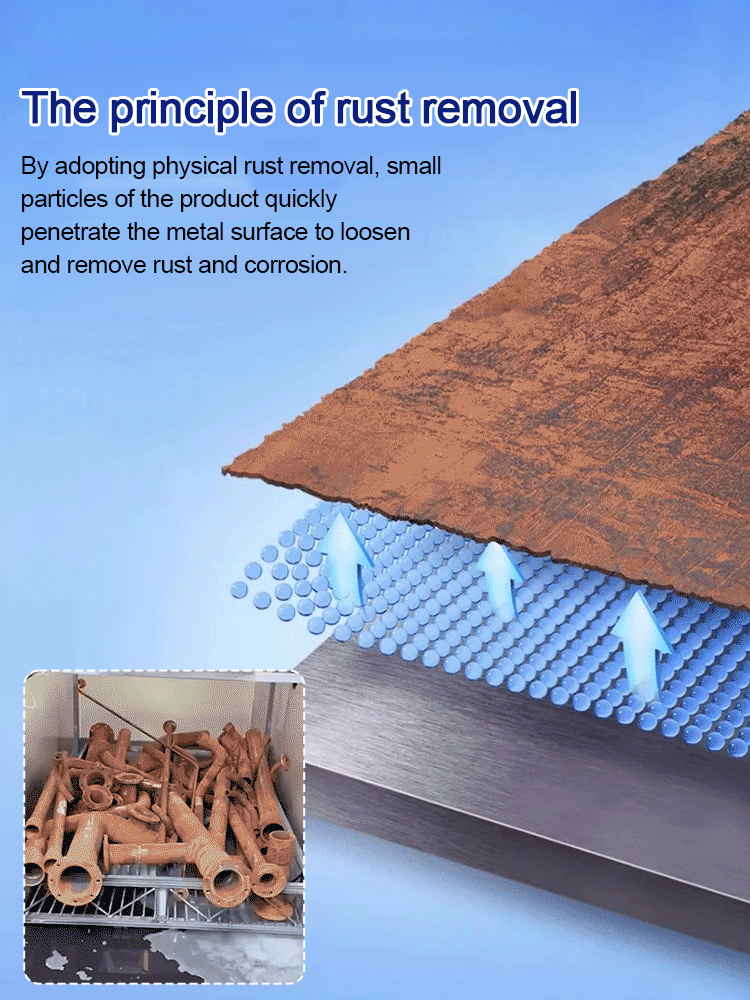 【Quick Rust Removal】Powerful Steel Rust Remover