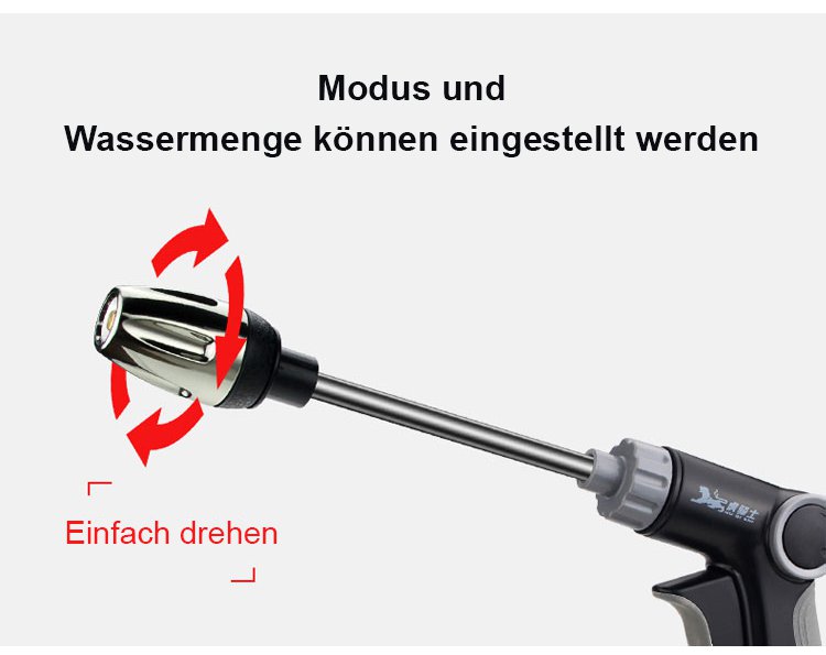 Einfach zu bedienende Haushaltsautowasch-Langwaffe