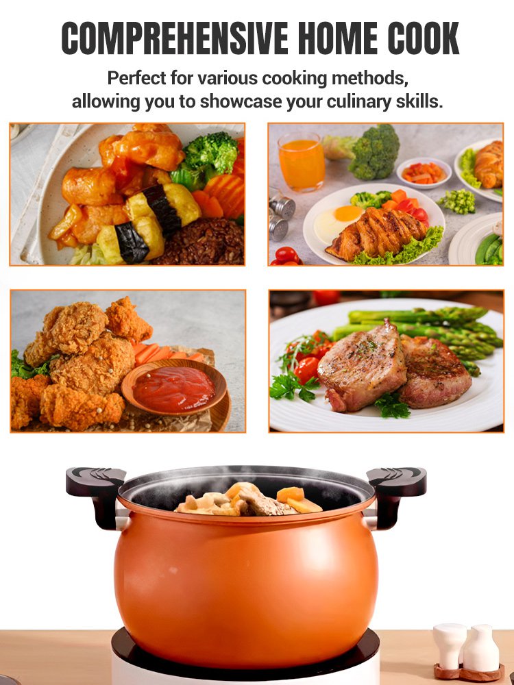 Large capacity multi-purpose pressure cooker