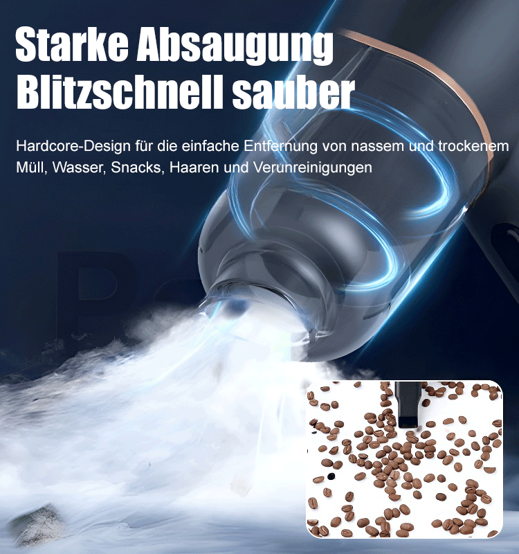 JS-Mini-Staubsauger für Haus und Auto